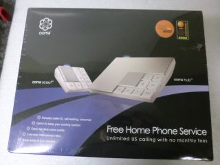 Rare - Ooma Core - Hub/scout - In Retail Box.  Homephone Service