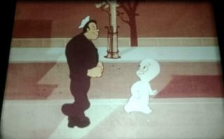 16mm Cartoon - SPOOKING WITH A BROGUE - 1955 Casper The Ghost Harvey Toons RARE 2