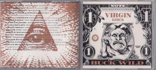 Virgin Goes Buck Wild - Cd 1989 Promo Rare Gary Moore Roxx Gang