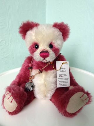 Charlie Bears Minimo Blossom Panda Rare Limited Edition Number 578 2