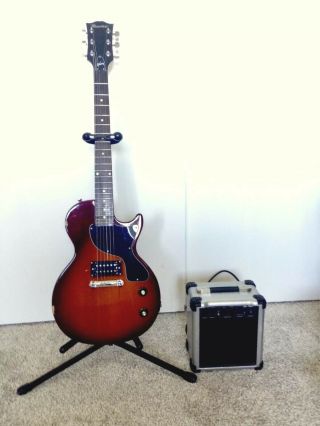 Rare Maestro By Gibson Les Paul Junior Guitar With Esteban G - 10 Amp Pack