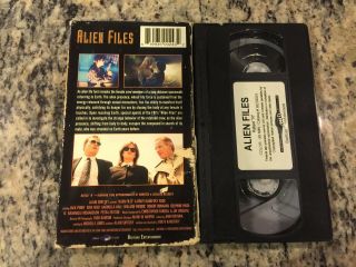ALIEN FILES RARE VHS NOT ON U.  S DVD 1999 GABRIELLA HALL,  KIRA REED EROTIC SCI - FI 2