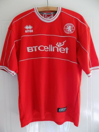 Rare 2001 2002 Middlesbrough Football Club Shirt Retro Soccer Top Ince