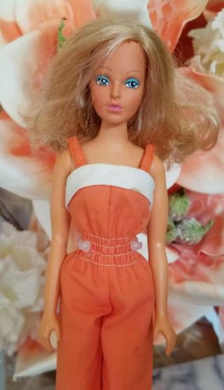 Vintage Ideal Tuesday Taylor Doll 1975 70s Blonde Barbie Clone
