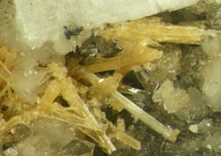 Rare Nenadkevichite Micro Crystals - Mont Saint - Hilaire – Analyzed Find
