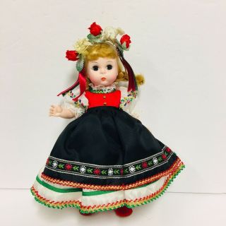 Vintage Madame Alexander Miniature International Doll Poland 580 W/box