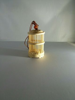 Chinese Hand Carved Cricket Cage