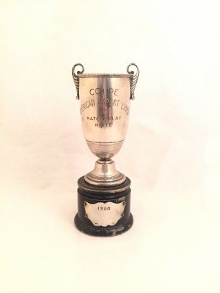 Rare Sterling Silver Trophy Cup