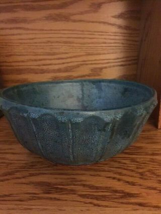 Rare Signed Hal Fromhold Mid - Century Modern Pottery Bowl