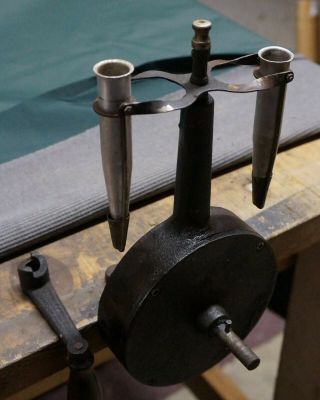 Antique Hand Crank Centrifuge - Dairy Farmer Tool 3