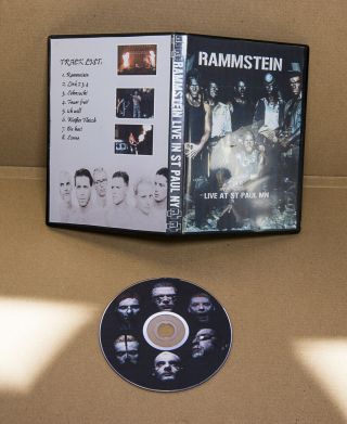 Like - Rammstein Dvd Rare Live In St Paul Mn Berlin Mutter Tour 2002