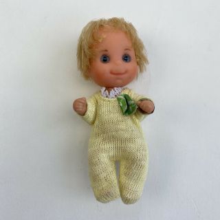 Vintage 1973 Sunshine Family Baby Doll With Tag Outfit