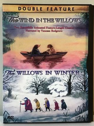 Wind In The Willows / Willows In Winter Dvd Out Of Print Rare Double Feature Oop