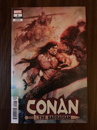 Conan The Barbarian 1 Bill Sienkiewicz 1:200 Variant Rare Nm - 2019