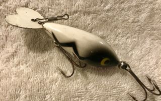 Fishing Lure Whopper Stopper Very Rare Color “W” Back Runner Tackle Crank Bait 2