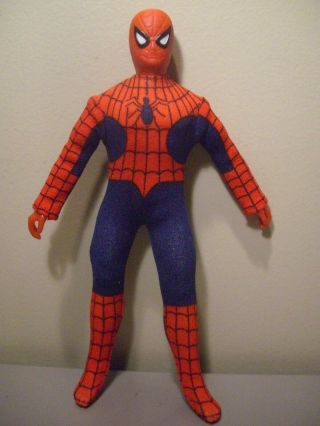 Ultra Rare Vintage Mego Spider - Man " Sewn On Sleeves " Version T2