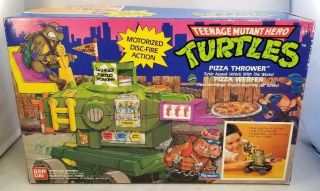 Vintage Tmnt Teenage Mutant Ninja Turtles Pizza Thrower (rare German)