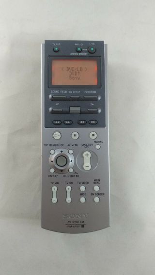 Sony Rm - Lp211 Remote Control For Da - 4 Da - 7 Lighted Display Rare