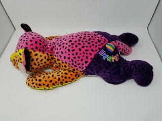 Lisa Frank Fantastic Jumbo Beans 24 " Long Hunter W/ Tags Plush Stuffed Animal