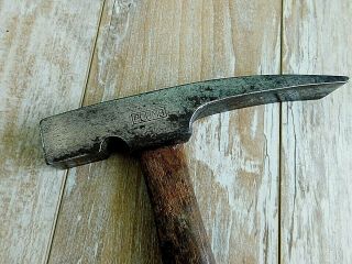 Antique Vintage PLUMB 24 OZ.  Brick Mason/Rock Prospecting Hammer 2