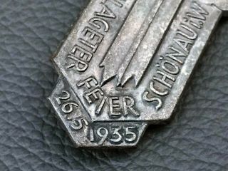 very rare german WWII periode metal tinnie 