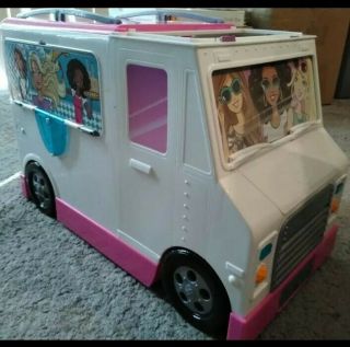 Mattel Barbie Food Truck With Lights And Sounds Rare