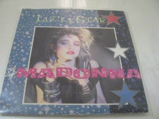Madonna =lucky Star= Mega Rare Israel Hebrew Promo 7 Inch Lp