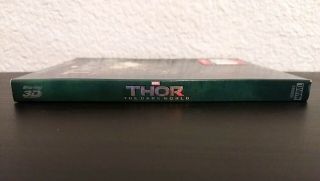 Thor: The Dark World (3D) Blu - ray Target Loki Slipcover (2D,  3D,  2014) RARE 3