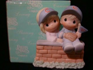 Precious Moments Extremely Rare 2004 Chicago Cubs Limited Edition