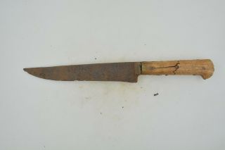Viking Iron Knife With Bone Handle 900 Ad