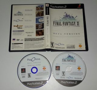 Sony Playstation 2 Final Fantasy Xi 11 Online Beta Version (ps2,  2003) Rare