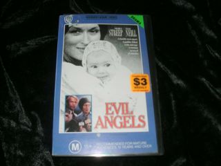 Evil Angels Sam Neil A Rare Find Vhs Video Pal