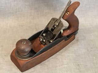 Rare Vintage Stanley Rule & Level 35 Smoothing Transition Plane For Repair/part