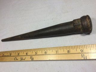 Antique Klein Tools Spud,  Broad Head Bull Pin 3256,  9 1/2 " Made In Usa