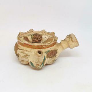 Antique Japanese Satsuma Teapot - 18th Century - Very Rare