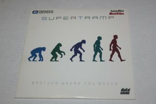 Supertramp - Brother Where You Bound (laserdisc) - 8 " Rare Edition