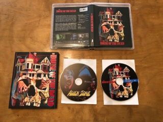 The House Of The Dead Blu - Ray/dvd Vinegar Syndrome 2 - Disc Rare Slipcover