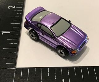 Vtg Galoob Micro Machines ‘90s Ford Mustang Car Purple Rare