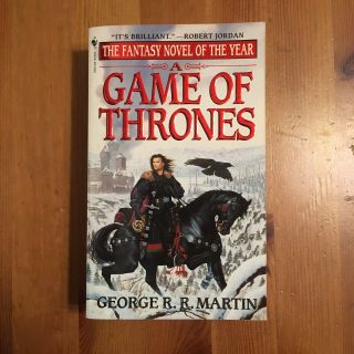 A Game Of Thrones Rare 1st Edition/1st Print Paperback George R.  R.  Martin
