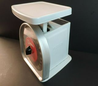 Vintage White Metal Pelouze Portion Control Postal Scales Model YG 450 50lbs 3