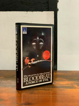 BLOODBEAT rare Australian Thorn - EMI VHS Video 80s martial arts horror movie 3