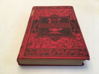Antique 1889 The Life And Adventures Of Robinson Crusoe Daniel Defoe Hardcover