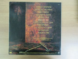 Skid Row - Slave To The grind 11 Tracks 1991 Korea Orig Vinyl LP Rare Insert 3
