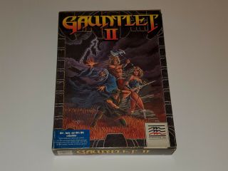 Gauntlet Ii 2 (ibm,  Pc,  Dos,  1989) Vintage,  Rare Mindscape Game