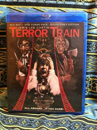 Terror Train Rare Oop Bluray Scream Factory Horror No Slipcover Halloween Slash