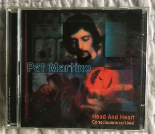 Pat Martino Head & Heart: Consciousness/live 2 Cd Oop Rare Jazz Guitar