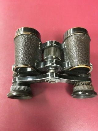 Antique German Carl Zeiss Turolem 4x20 Binoculars