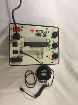 Norman 600 - Sp Flash Power Supply Unit Rare