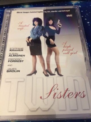 Twin Sisters (dvd,  2003) Rare Oop Stepfane Kramer Sex And Murder