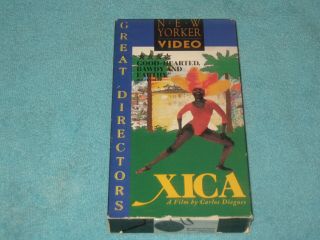 Xica [vhs] Portuguese W/ English Subtitles Rare Not Available On Dvd (1976)